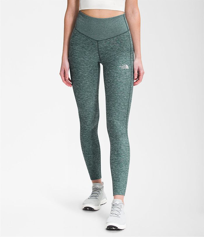 The North Face Dune Sky 7/8 Tight Womens Leggings Green 752106-OAN